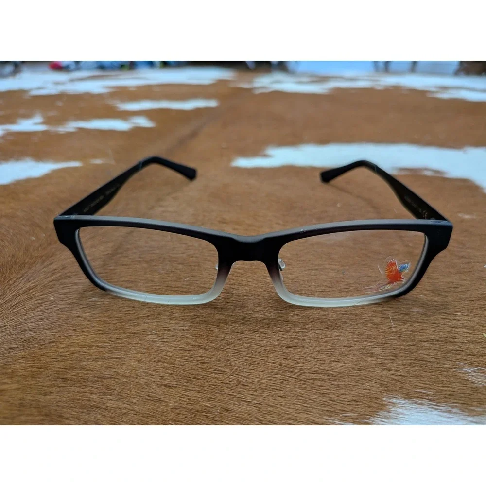 Maui Jim MJO 2405-96M Eyeglasses Matte Brown Clear Gradient 52-19-135 Italy‎